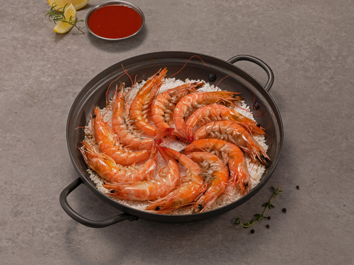 청불 천막집 포차 메뉴 - 生새우소금구이 (가을)