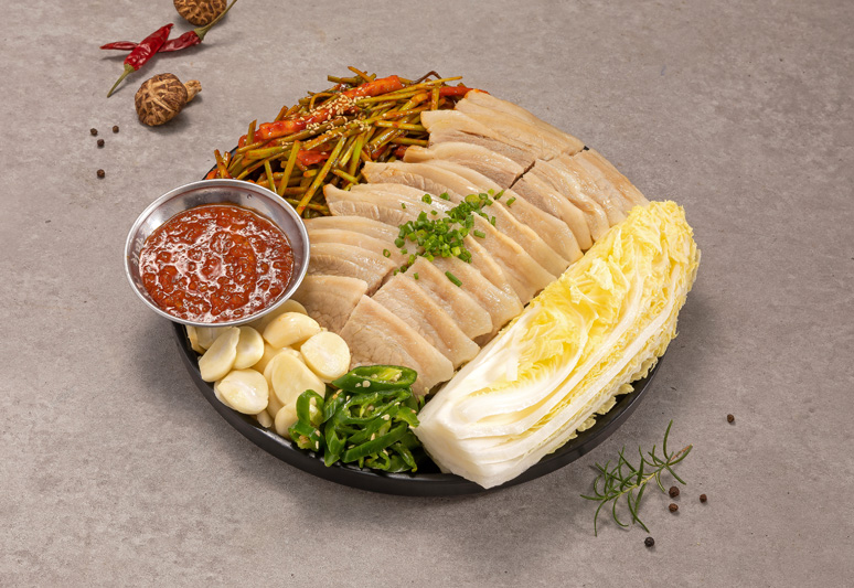 청불 천막집 포차 메뉴 - 가브리수육보쌈